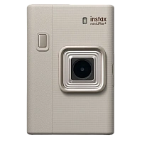 Cameră Foto Fujifilm Instax Mini LiPlay+, Sand Beige