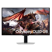 32" Monitor Gaming Samsung S32DG800, OLED 3840x2160 4K UHD, Argintiu