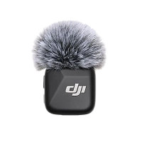 Microfon portabil pentru înregistrare vocală DJI Mic Mini, Fără fir, Negru