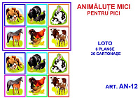 AN-12 Joc Loto Animălute