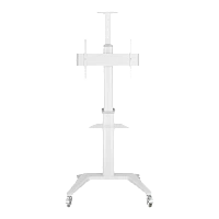 Suport pentru TV pe picior Reflecta TV Stand 70VCP-Shelf, White, Alb