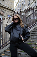 Geacă  din imitație de piele KZELL PARIS