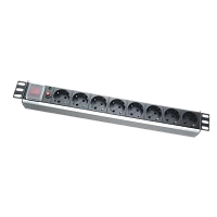 19" 1U power socket,  PDU-GM001, 8 ports, 16A, 1.8M, PVC sheel, APC Electronic