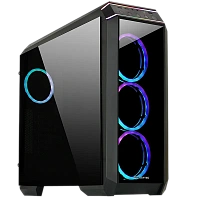 Carcasă PC Chieftec STALLION II, Midi-Tower, Fără PSU, Negru