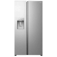 Frigider Hisense RS5P528STIE, Oțel inoxidabil