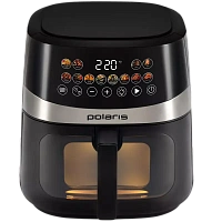 Friteuză cu aer cald Polaris PAF 8005W, Negru