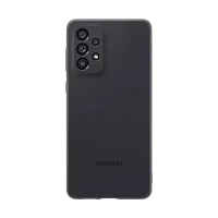 Husă tip carte Xcover Galaxy A73 - Soft Book View Series, Negru