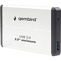 Carcasă externă Gembird EE2-U3S-2-S, Argintiu (EE2-U3S-2-S)