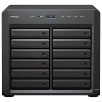 Stocare atașată la rețea SYNOLOGY DS2422+, Negru