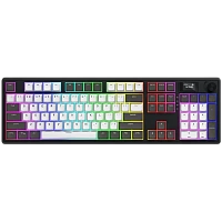 Tastatură HATOR Skyfall 100 PRO, Cu fir / Fără fir, Negru | Gri