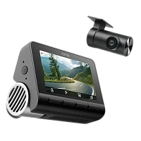 Set Dash Cam față și spate 70mai A810S + Rear cam RC24, Negru