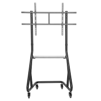 Suport TV Mobil Reflecta TV Stand 105P-Shelf, Negru