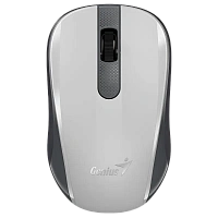 Mouse Wireless Genius NX-8008S, Alb/Gri