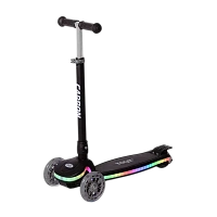 Trotinetă cu 3 roți pentru copii Caretero Carbon, Negru
