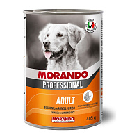MORANDO Hrană umedă  pentru caini  Bocconcini Morando Cane Agnello Riso 405g