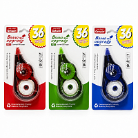 Set 3 Benzi Corectoare GW-3025, 5 mm x 3.6 m, Corector cu Banda pentru Scoala, Birou si Uz Casnic