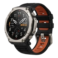 Ceas inteligent Xiaomi Amazfit T-Rex Ultra 2, 51mm, Black Magma