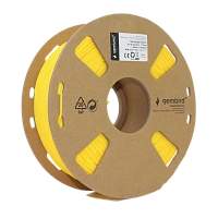Filament pentru imprimantă 3D Gembird 3DP-TPE1.75-01-Y, TPE, Galben, 1.75 mm, 1kg