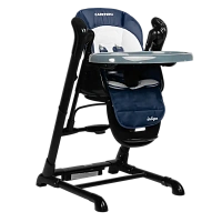 Scaun de masa 2 in 1 Caretero INDIGO BLACK NAVY