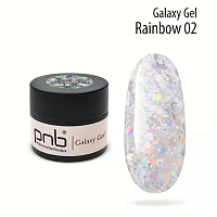 Galaxy Gel 02, Rainbow, PNB UV/LED,   5 ml