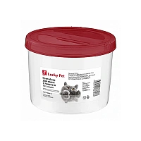 Container pentru hrana Lucky Pet 1.2l, pisici, bordo