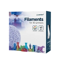 Filament pentru imprimantă 3D Gembird 3DP-ABS1.75-01-BK, ABS, Negru , 1.75 mm, 1 kg