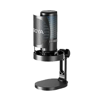Microfon Gaming Boya K3, USB, Negru