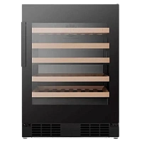 Dulap pentru vin Hisense RW3N132GSLF, Negru