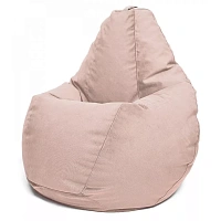 Fotoliu BeanBag din velur Maserrati, marimea "XL" culoare crem