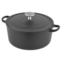 Cratiță Royal Van Kampen en Begee Cast, 3,3L, 22cm, Iron Black