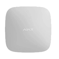 Panou inteligent de control al alarmei Ajax Hub 2, Alb