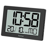 Ceas cu alarmă HAMA Ko Tao, Negru