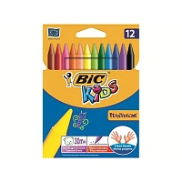 Set de creioane din ceară 12 buc BIC Plastidecor
