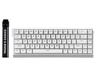 Tastatură MCHOSE Ace 68 E-Sport, Cu fir, Alb