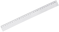 Rigla plastic 30cm 8027 incolor