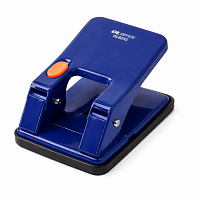 Perforator 60 file DL, metalic, 8 cm, 2 perforatii, pentru 60 file A4, documente groase, birou profesional, scoala