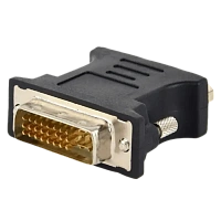 Adaptor Video Cablexpert A-DVI-VGA-BK, DVI-I (M) - VGA D-Sub (F), Negru