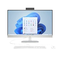 Computer All-in-One HP 27-cr1031ci, 27", Intel Core Ultra 7 155U, 16GB/512GB, FreeDOS, Shell White