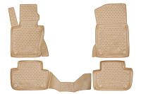BMW X3 E83, 2004-2010. Covorase din poliuretan pentru interior.