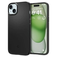 Husă Spigen iPhone 15 Plus Thin Fit, Negru