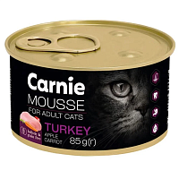 Hrană umedă pentru pisici Carnie – PATE cu curcan, măr și morcov în aspic – 85 g
