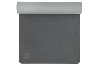 Covoras de yoga Bodhi Lotus Pro Black/Silvergrey