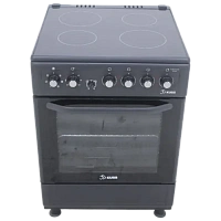 Plită electrică KUBB VT6056XXVD, Negru