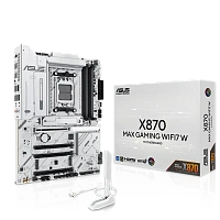 Placă de bază ASUS X870 MAX GAMING WIFI7 W, AM5, AMD X870, ATX