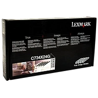 Cartuș pentru imprimantă Lexmark C734X24G, Multipack BK/C/M/Y