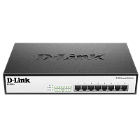 Comutator PoE D-Link DES-1008P+, 8x IEEE 802.3af/at