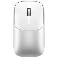 Wireless Mouse Satechi Slim EX, 3 buttons, Ambidextrous, Rechargeable, Bluetooth 5.0, Silver