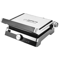 Grătar electric Polaris PGP1902, 2000W, Argintiu