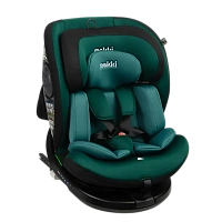 Scaun auto Caretero Mokki i-Size, Grupa 0+/1/2/3 (0-36 kg), Verde
