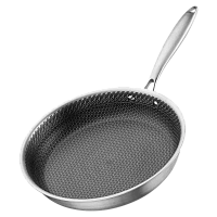 Tigaie Ardesto AR0728BS, 28cm, Oțel Inoxidabil | Negru